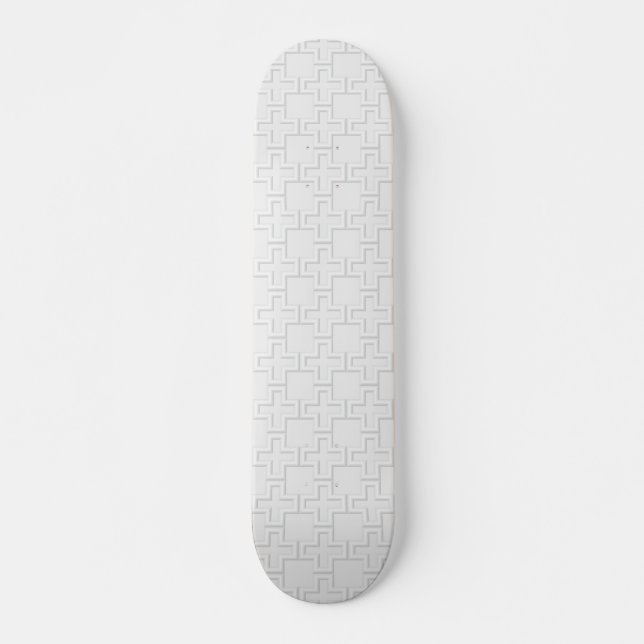 Skateboard Más patrón de superficie Grabado en relieve (Anverso )