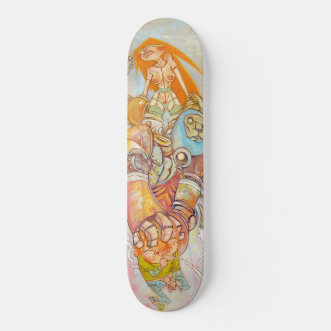 Skateboard "Más que cubierta del patín de Hentai" (Anverso)
