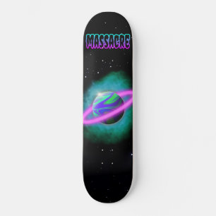 Skateboard Masacre: Cubierta de patinaje deslizante sobre el