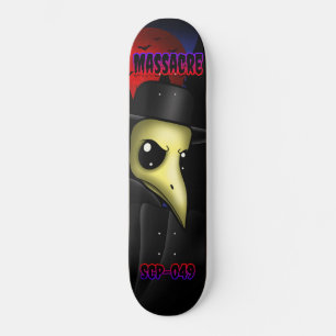 Skateboard Masacre: Cubierta de patinaje para Médicas de la p