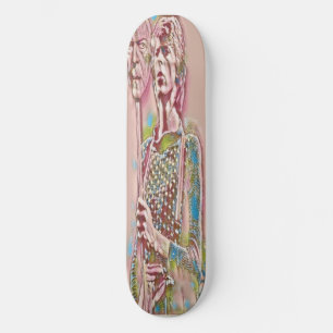 Skateboard máscara de bowie