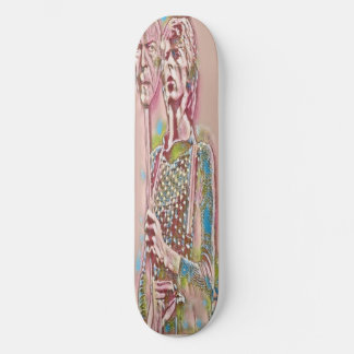 Skateboard máscara de bowie