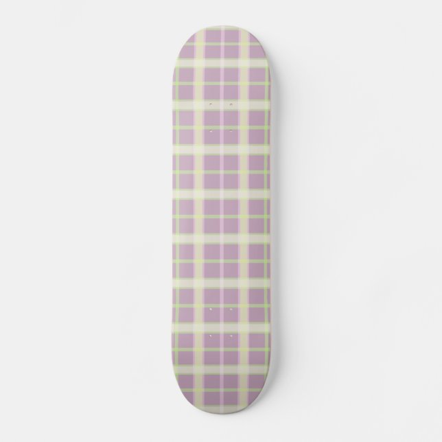 Skateboard Mauve y pasteles repuestos (Anverso)
