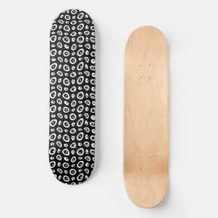 Skateboard Mazipoodles Resumen Gotas de lágrimas - Blanco neg