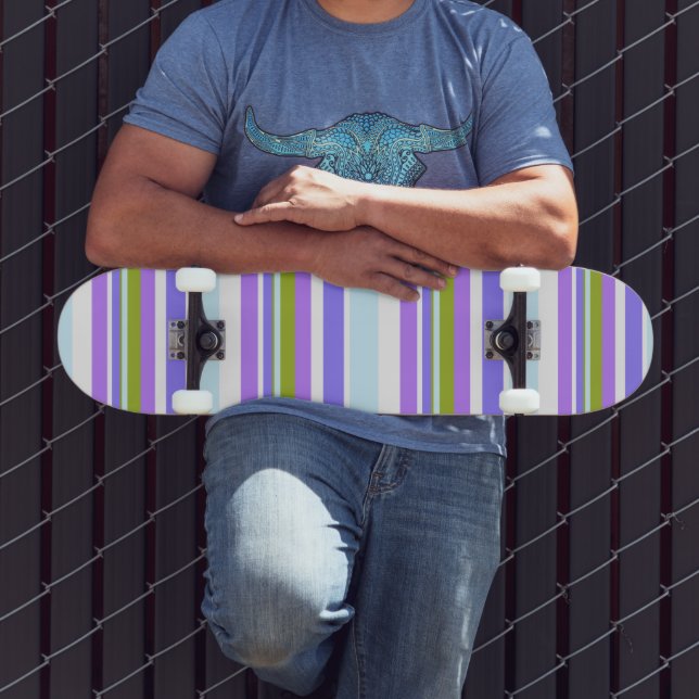 Skateboard MAZIPOODLES Spaghetti Rayas 14 (Exterior 3)