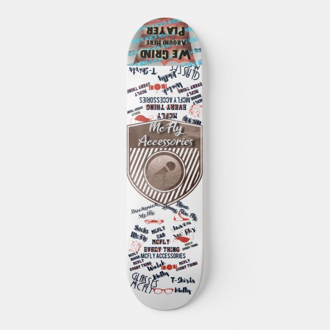 Skateboard McFly Shield Everything McFly (Anverso)