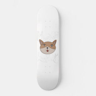Skateboard Me encanta la cubierta de duvet de gatos