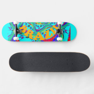 Skateboard Me encanta la diversión de Brasil