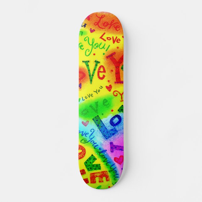 Skateboard ME ENCANTA Pintar (Anverso)