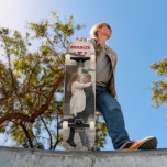 Skateboard Me Encanto De Que Añades Tu Propio Nombre Personal<br><div class="desc">Te amo Añadir tu propia foto nombre personalizado Skateboard funciones de tu foto favorita con tu nombre personalizado. PUNTO DE FOTO: centra tu sujeto antes de subir a Zazzle y permite espacio a ambos lados de tu imagen para recortar. Dé un regalo hecho por un personalizado, patineta personalizada a su...</div>