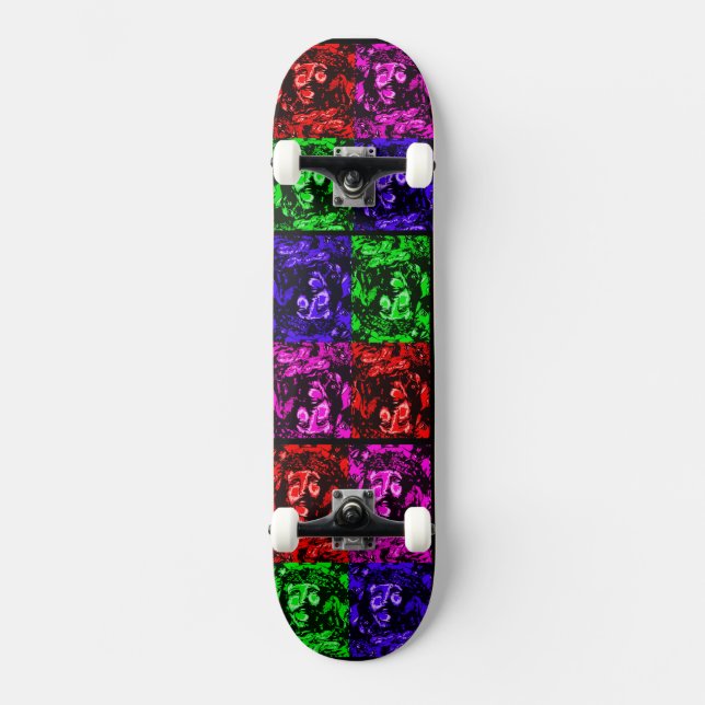 Skateboard "Me Gusta" (Anverso)
