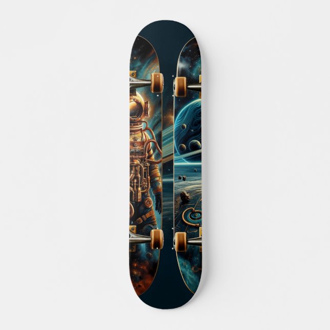 Skateboard Mecánico Astral (Anverso )