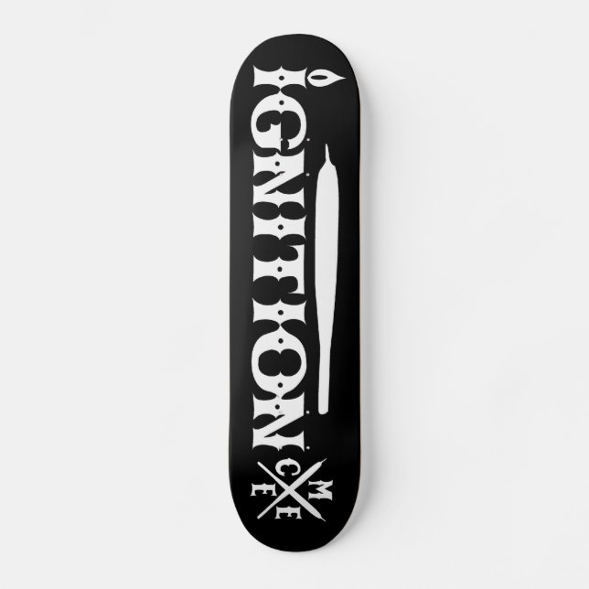 Skateboard mece deck (Anverso)