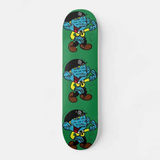 Skateboard mece deck (Anverso)