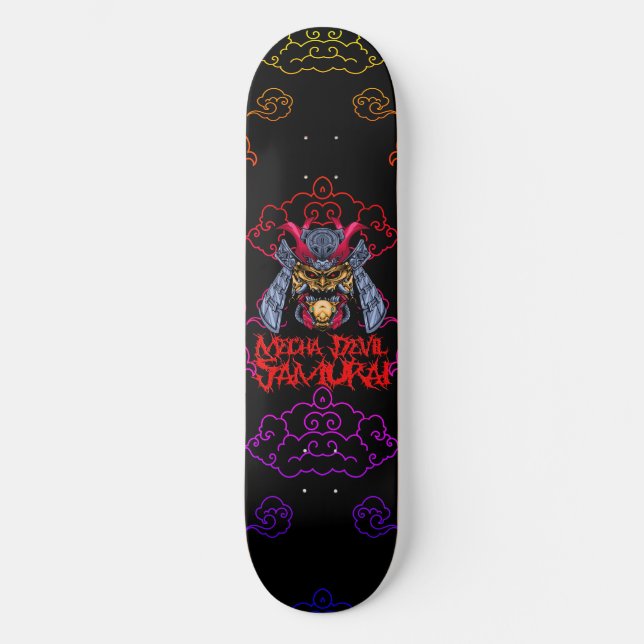Skateboard Mecha Devil Samurai (Anverso)