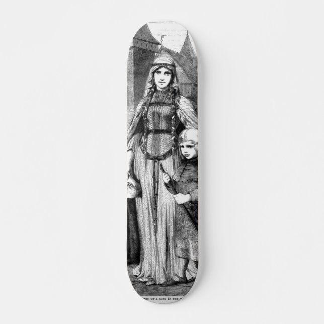 Skateboard Medieval Times (Anverso )