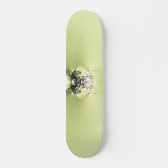 Skateboard Meditación Verde (Anverso )