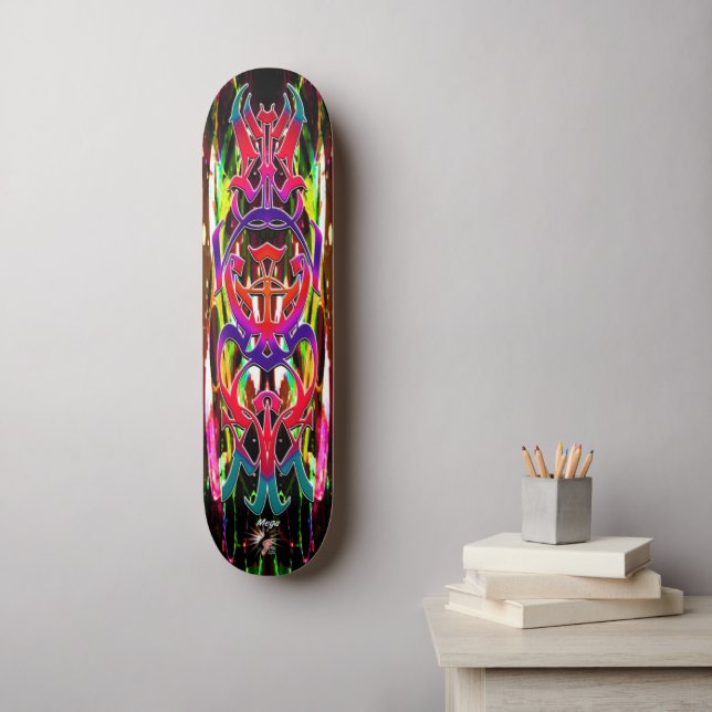 Skateboard Mega g-cat Pro (Arte de la pared)