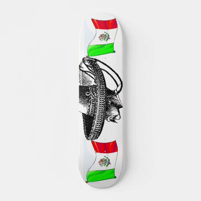 Skateboard Mejicano-Mexicano (Anverso )