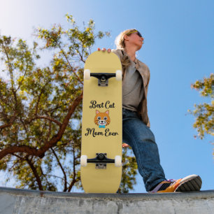 Skateboard Mejor Madre De Gato