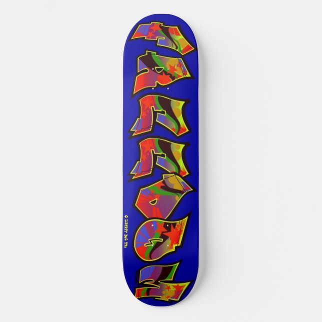SKATEBOARD MEJOR PATINAJE - GRAFFITI LIBRE - PRO SHREDDER (Anverso)