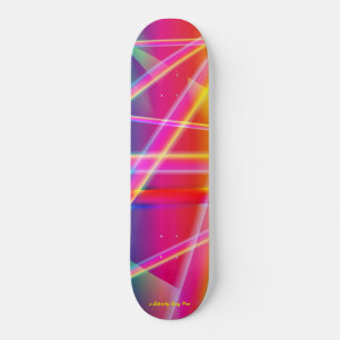 SKATEBOARD MEJOR PATINAJE - LUCES NEON - PROHIBIDORES