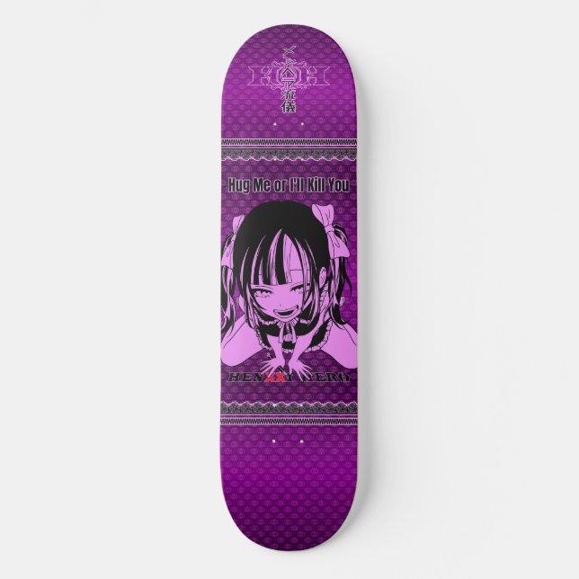 Skateboard Menhera Purple (Anverso)