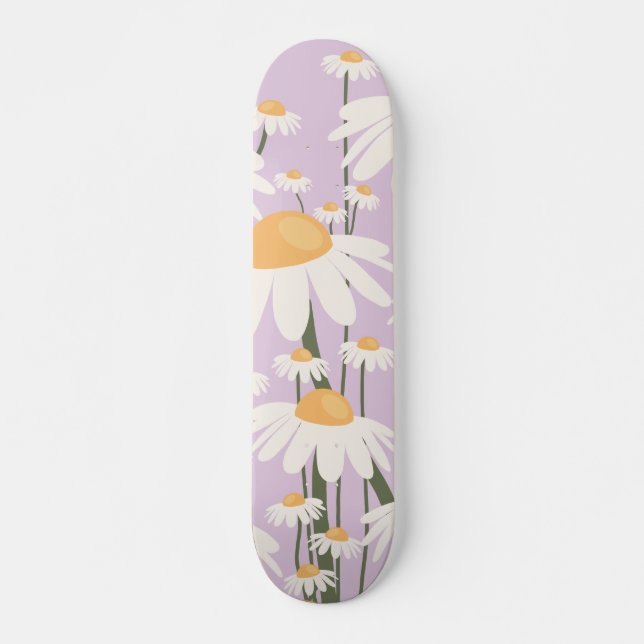 Skateboard Mercado de flores Ámsterdam Resumen de diarios ret (Anverso )