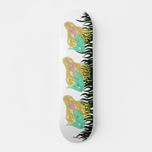 Skateboard Mermaid (Anverso )