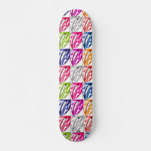 Skateboard Mesa de patinaje artístico pop Hot Lips
