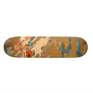 Skateboard Meseta de Nevada geológica