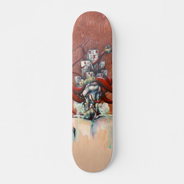 Skateboard Metamorfosis de la perspectiva (Anverso )