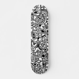 Skateboard Metropolis I - Sobre Madera