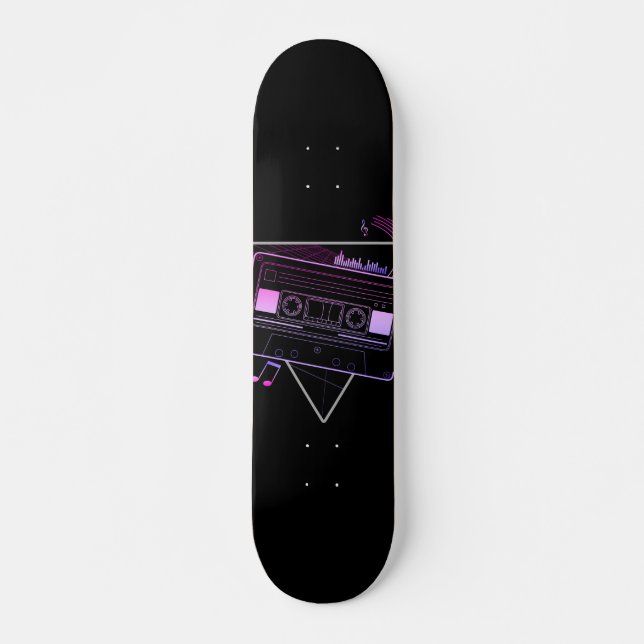 Skateboard Mezcla retro (Anverso )