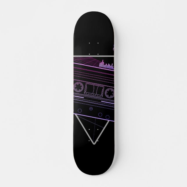 Skateboard Mezcla retro (Anverso )