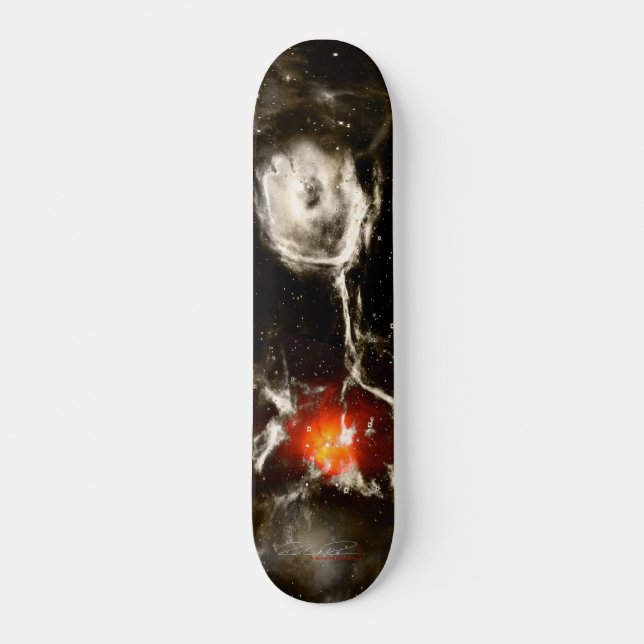 Skateboard Mi corazón llora (Anverso )