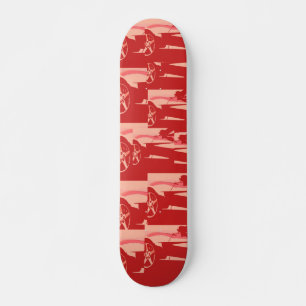 Skateboard Mi Corvette rojo