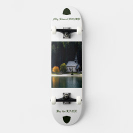 Skateboard Mi dulce hogar junto al lago Picture