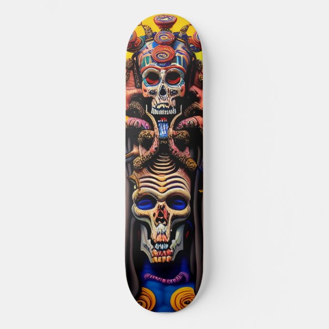 Skateboard Mictlantecuhtli (Anverso)