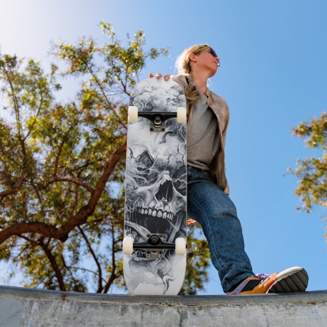 Skateboard Midnight Phantom Skull (Exterior 1)