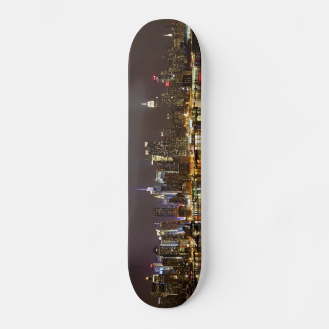 Skateboard Midtown Manhattan visto de Weehawken New Jersey (Anverso)