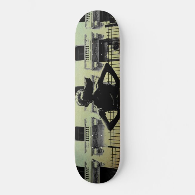 Skateboard Miedo (Anverso)