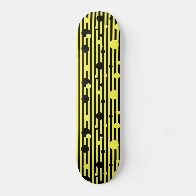 Skateboard Miel negra (Anverso)