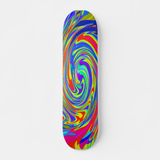 Skateboard Mini Skyboard Trippy Tye Dye