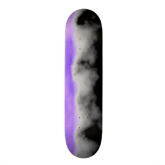 Skateboard Mirada cristalina negra gris blanca Amethyst de