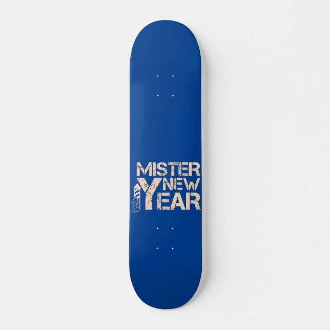 SKATEBOARD MISTER NEW YEAR (Anverso )