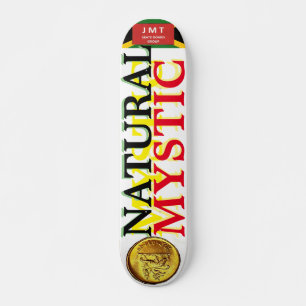 Skateboard MÍSTICO NATURAL JMT 7 3/4" cubierta para skateboar
