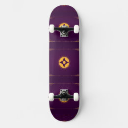 Skateboard Místico Púrpura