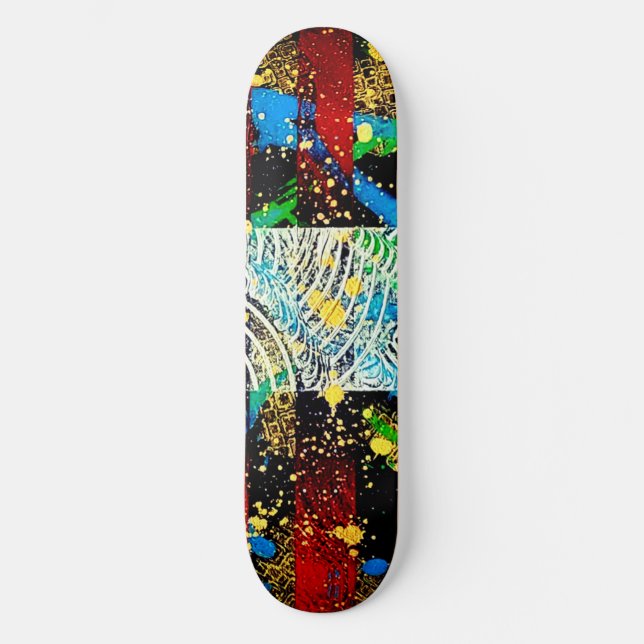 Skateboard MIXED de Christèle Chabrette (Anverso)