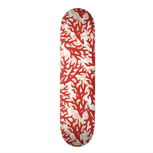 Skateboard Modelo 2 del coral rojo